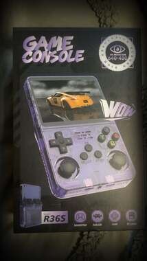 Game Console Model R36S Blue